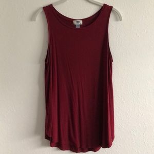 Burgundy Tank